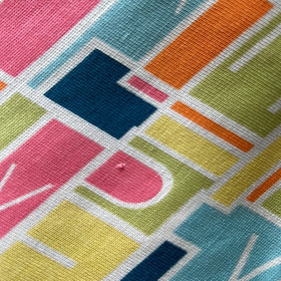 Diane von Furstenberg 100% Silk Abstract Design Sleeveless Dress Sz 4 - Picture 5 of 8